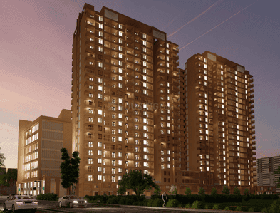 Image of 1377 Sq.ft 3 BHK Apartment / Flat for sale in Vellkin Basil Flora, Kiwale, Pune for Rs. 7950000