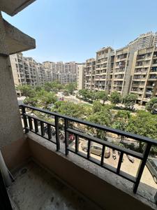 Balcony Image of 580 Sq.ft 1 BHK Apartment / Flat for sale in Raunak City 3, Kalyan West Kalyan for Rs. 3550000