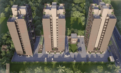 Building Image of 1458 Sq.ft 2 BHK Apartment / Flat for sale in Gota Ahmedabad for Rs. 7260000