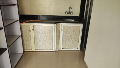 Kitchen Image of 400 Sq.ft 1 BHK Apartment / Flat for rent in Spring Grove Uno Society, Kandivali East Mumbai for Rs. 28500