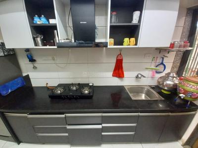 Kitchen Image of 1998 Sq.ft 3 BHK Independent House for rent in Bopal Ahmedabad for Rs. 45000