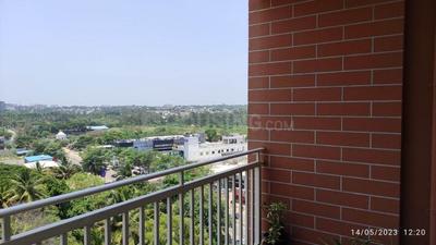 Balcony Image of 1909 Sq.ft 3 BHK Apartment / Flat for rent in RMZ Galleria Residences, Yelahanka Bengaluru for Rs. 75000