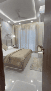 Bedroom Image of 1691 Sq.ft 3 BHK Builder Floor for sale in JMS The Majestic, Manesar Gurgaon for Rs. 14900000