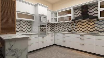 Kitchen Image of 2019 Sq.ft 3 BHK Apartment / Flat for sale in KR Panorma Heights, Haldwani Nainital for Rs. 19200000