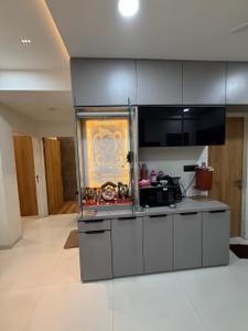 Kitchen Image of 1550 Sq.ft 3 BHK Apartment / Flat for sale in Bhayli Vadodara for Rs. 6500000
