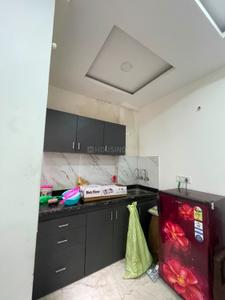Kitchen Image of 450 Sq.ft 1 BHK Builder Floor for rent in Mahalakshmi Nagar Indore for Rs. 16000