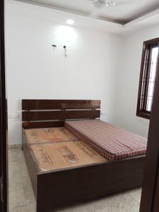 Bedroom Image of 1150 Sq.ft 3 BHK Builder Floor for rent in Arjun Nagar New Delhi for Rs. 50000
