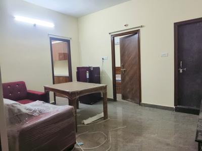 Living Room Image of 792 Sq.ft 1 BHK Apartment / Flat for rent in Kondapur Hyderabad for Rs. 27000