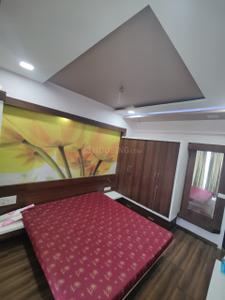 Bedroom Image of 799 Sq.ft 2 BHK Apartment / Flat for rent in Anmol Nayantara Gold, Pathardi Phata Nashik for Rs. 20000