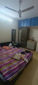 Bedroom Image of 800 Sq.ft 1 BHK Apartment / Flat for rent in Athwa Surat for Rs. 20000
