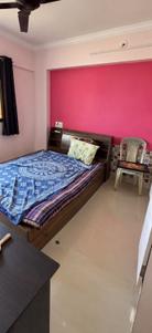 Bedroom Image of 500 Sq.ft 1 BHK Apartment / Flat for rent in Rajhans Kshitij Iris Wing E F G, Vasai West Vasai for Rs. 20000
