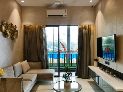 Living Room Image of 1035 Sq.ft 2 BHK Apartment / Flat for sale in Venus Skky City, Sandap Gaon Thane for Rs. 6050000