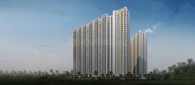 Image of 715 Sq.ft 1 BHK Apartment / Flat for sale in Palm Vista A1 &amp; A2, Shilphata, Thane for Rs. 4250000