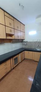 Kitchen Image of 2450 Sq.ft 3.5 BHK Builder Floor for rent in Unitech Residency Greens, Sector 46 Gurgaon for Rs. 75000