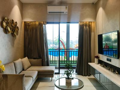 Living Room Image of 1035 Sq.ft 2 BHK Apartment / Flat for sale in Venus Skky City, Sandap Gaon Thane for Rs. 6051000
