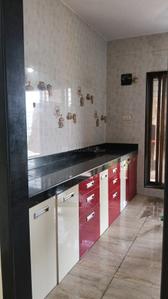 Kitchen Image of 1450 Sq.ft 3 BHK Apartment / Flat for rent in Shree Sawan Lifestyle, Kharghar Navi Mumbai for Rs. 48000