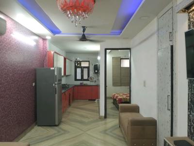 Living Room Image of 720 Sq.ft 2 BHK Builder Floor for rent in Shalimar Bagh New Delhi for Rs. 32000