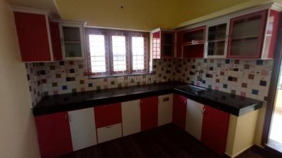 Kitchen Image of 1300 Sq.ft 2 BHK Builder Floor for rent in Karyavattom Thiruvananthapuram for Rs. 17000