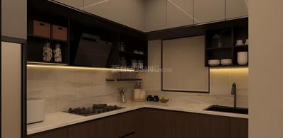 Kitchen Image of 981 Sq.ft 3 BHK Apartment / Flat for sale in DAC Millennium, Gerugambakkam Chennai for Rs. 8200000