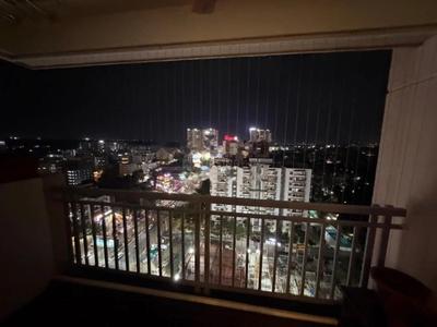 Balcony Image of 1678 Sq.ft 3 BHK Apartment / Flat for rent in Rajapushpa Regalia, Kokapet Hyderabad for Rs. 55000