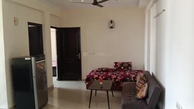 Living Room Image of 1075 Sq.ft 2 BHK Apartment / Flat for rent in Gardenia Square, Crossings Republik Ghaziabad for Rs. 24000
