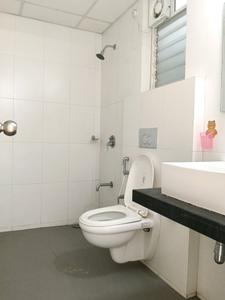 Bedroom One Image of 1100 Sq.ft 3 BHK Apartment / Flat for rent in Godrej Emerald, Kasarvadavali Thane for Rs. 35000