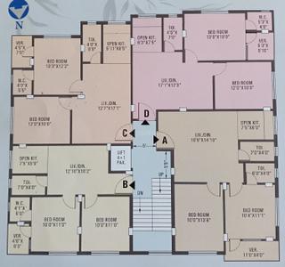 Image of 945 Sq.ft 2 BHK Apartment / Flat for sale in New Barrakpur, Kolkata for Rs. 2457000