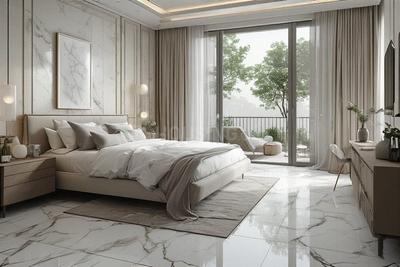 Bedroom Image of 1350 Sq.ft 3 BHK Apartment / Flat for sale in BJB Nagar Bhubaneswar for Rs. 8600000