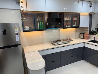 Kitchen Image of 1800 Sq.ft 2 BHK Apartment / Flat for sale in Vijay Nagar Indore for Rs. 8500000