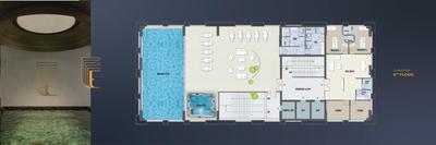 Image of 1955 Sq.ft 3 BHK Apartment / Flat for sale in Evara Tower, Gota, Ahmedabad for Rs. 14100000