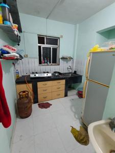 Kitchen Image of 400 Sq.ft 1 RK Apartment / Flat for rent in Kalyan West Kalyan for Rs. 8000