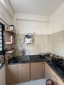 Kitchen Image of 1500 Sq.ft 1 BHK Apartment / Flat for rent in Mahalakshmi Nagar Indore for Rs. 24000