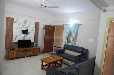 Hall Image of 650 Sq.ft 1 BHK Apartment / Flat for rent in Mahadevapura Bengaluru for Rs. 28000