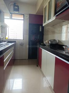 Kitchen Image of 990 Sq.ft 2 BHK Apartment / Flat for sale in Sanghvi Valley, Kalwa Thane for Rs. 13000000