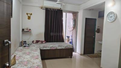Bedroom Image of 600 Sq.ft 1 BHK Apartment / Flat for rent in LK Vrundavan Residency II, Sargasan Gandhinagar for Rs. 20000