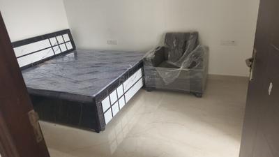 Bedroom Image of 550 Sq.ft 1 BHK Apartment / Flat for rent in Sri Ganraj Grand Golden Bells, Jagatpura Jaipur for Rs. 17000