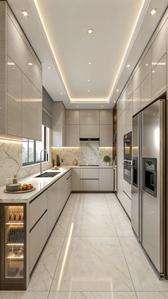 Kitchen Image of 2345 Sq.ft 3 BHK Builder Floor for rent in Kharar Mohali for Rs. 20000