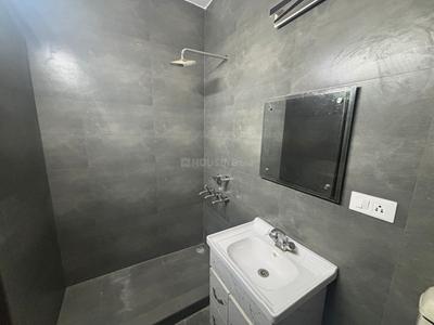 Bathroom Image of 700 Sq.ft 1 RK Builder Floor for rent in Janakpuri New Delhi for Rs. 19000