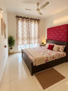 Bedroom Image of 667 Sq.ft 1 BHK Apartment / Flat for rent in Godrej Nurture, Electronic City Bengaluru for Rs. 34000