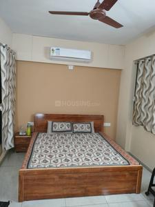 Bedroom Image of 1450 Sq.ft 3 BHK Apartment / Flat for rent in Shaligram Prime, South Bopal Ahmedabad for Rs. 45000