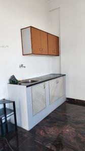 Kitchen Image of 500 Sq.ft 1 RK Apartment / Flat for rent in Halasuru Bengaluru for Rs. 17000