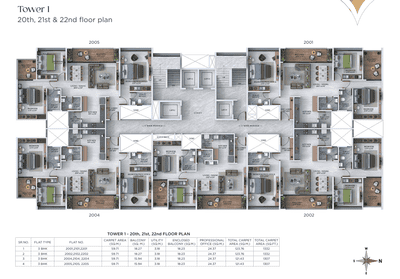 Image of 2500 Sq.ft 4 BHK Apartment / Flat for sale in Vertex Dream Velmore, Balewadi, Pune for Rs. 26200000