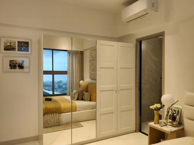 Bedroom Image of 900 Sq.ft 2 BHK Apartment / Flat for sale in Rustomjee La Familia, Thane West Thane for Rs. 15000000