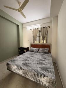 Bedroom Image of 1000 Sq.ft 2 BHK Builder Floor for rent in Munnekollal Bengaluru for Rs. 42000