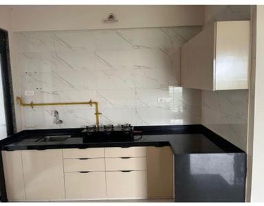 Kitchen Image of 680 Sq.ft 1 BHK Apartment / Flat for rent in Sangini Swaraj, Jahangir Pura Surat for Rs. 11000