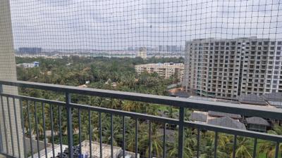 Balcony Image of 1970 Sq.ft 3 BHK Apartment / Flat for rent in Spectra Palmwoods, Brookefield Bengaluru for Rs. 68000