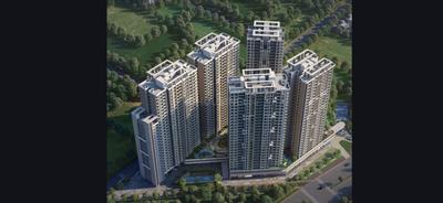 Image of 1139 Sq.ft 2 BHK Apartment / Flat for sale in Miracle Imperio Towers, Tathawade, Pune for Rs. 7200000