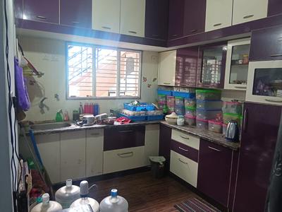 Kitchen Image of 1100 Sq.ft 2.5 BHK Independent House for rent in Dooravani Nagar Bengaluru for Rs. 28000