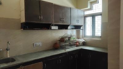 Kitchen Image of 1100 Sq.ft 3 BHK Builder Floor for rent in Mansarovar Colony Meerut for Rs. 22000