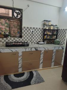 Kitchen Image of 700 Sq.ft 2 BHK Apartment / Flat for sale in Beriwal Shivasha Heights, Girdharpur Mathura for Rs. 2800000